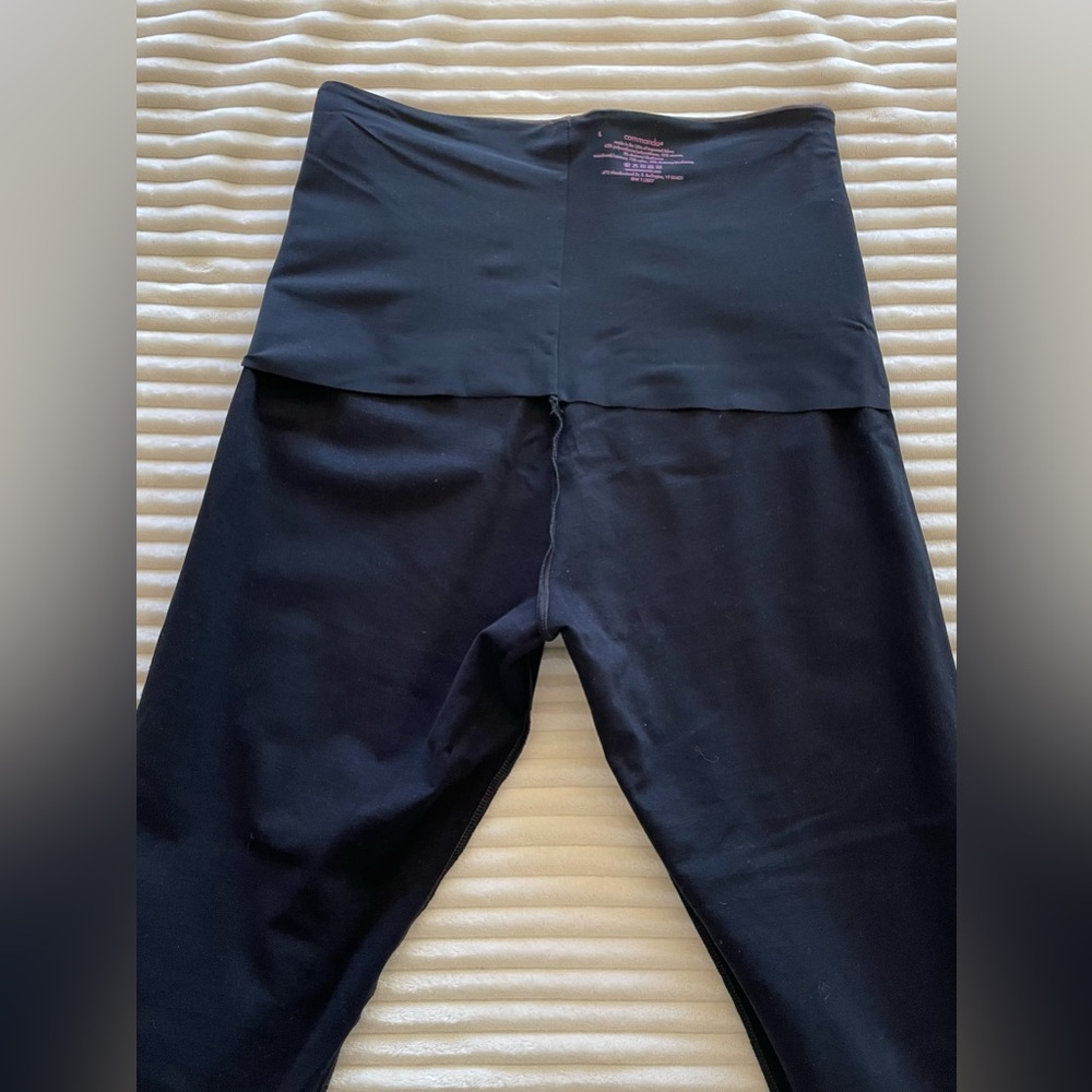 Commando leggings Faux Leather Croc-Embossed size Large LIKE NEW brown - Picture 11 of 17